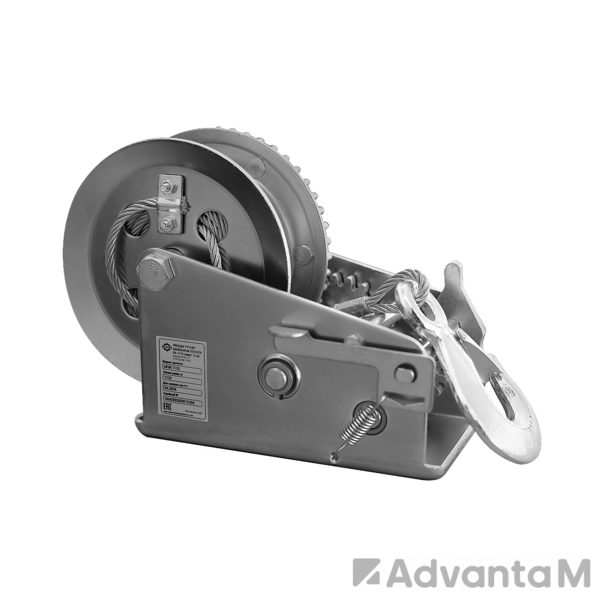 Лебедка ручная барабанная  (канат) GEARSEN FD 1310