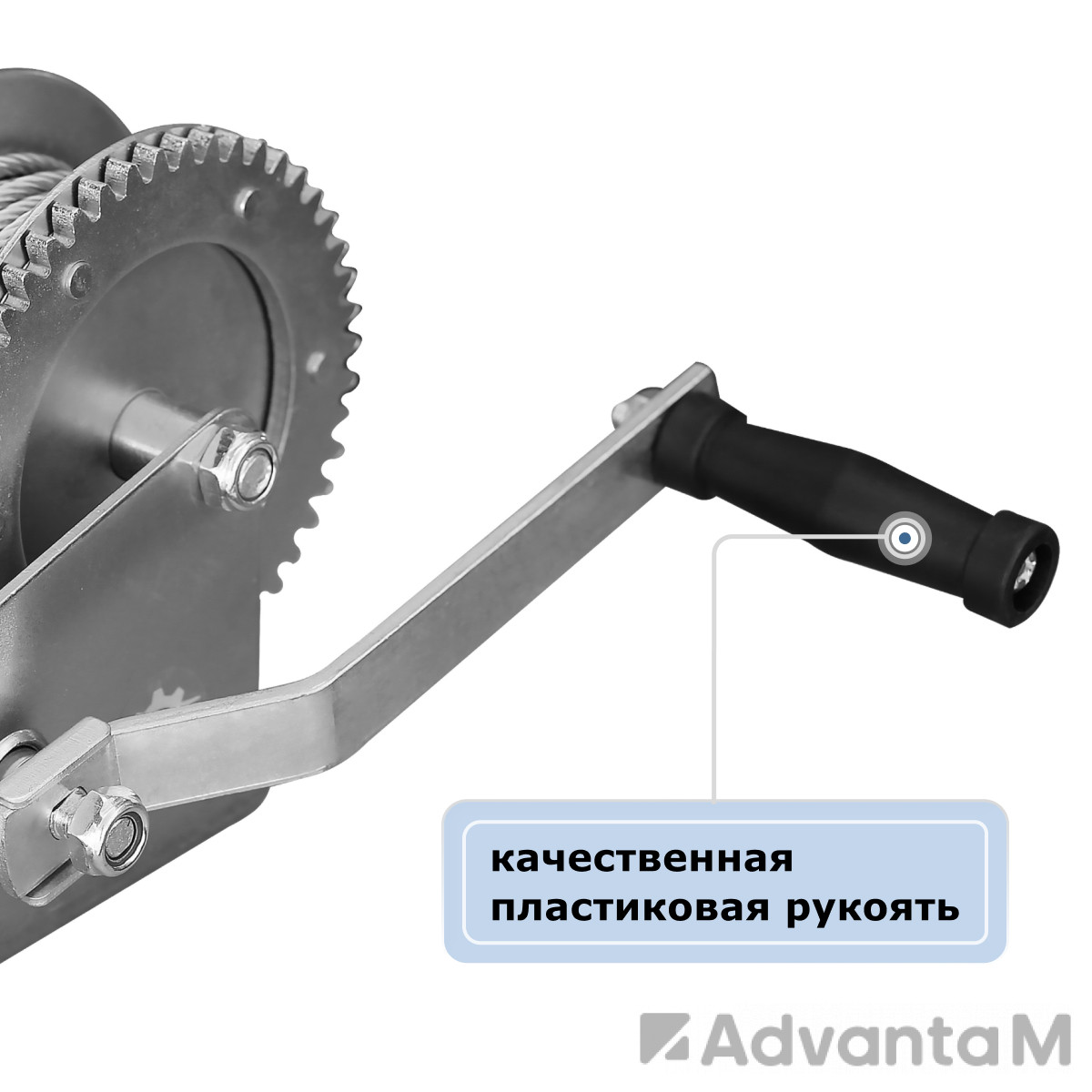 Лебедка ручная барабанная  (канат) GEARSEN FD 1310 - 4