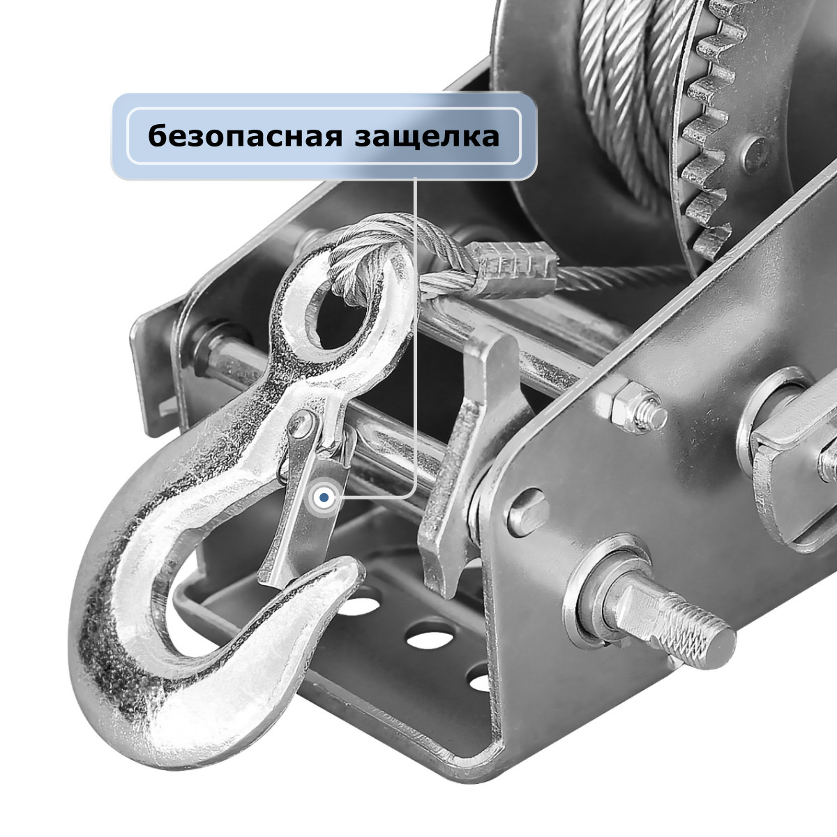 5 - Лебедка ручная барабанная  (канат) GEARSEN FD 1310