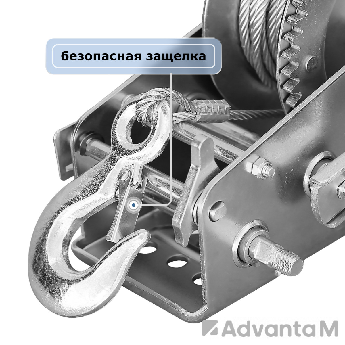 Лебедка ручная барабанная  (канат) GEARSEN FD 1310 - 5