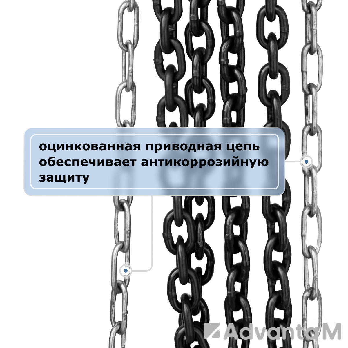 Таль ручная цепная GEARSEN HSZ-C 3т, 18м - 8