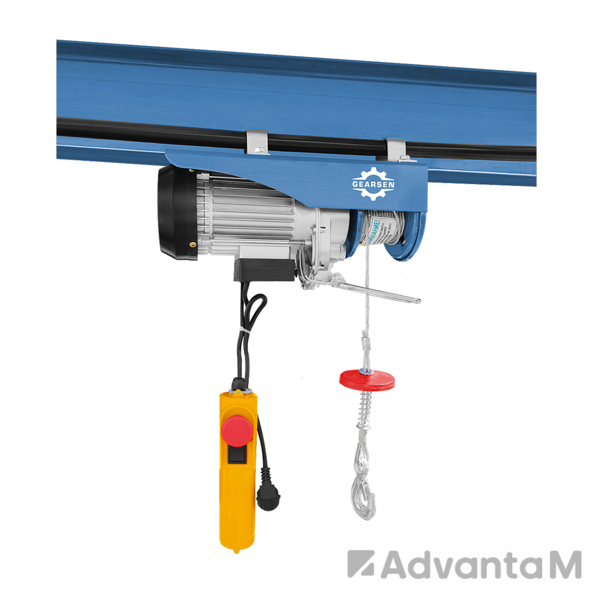Таль электрическая мини стационарная (220В, 250/500кг, 12/6м) GEARSEN PA 25012