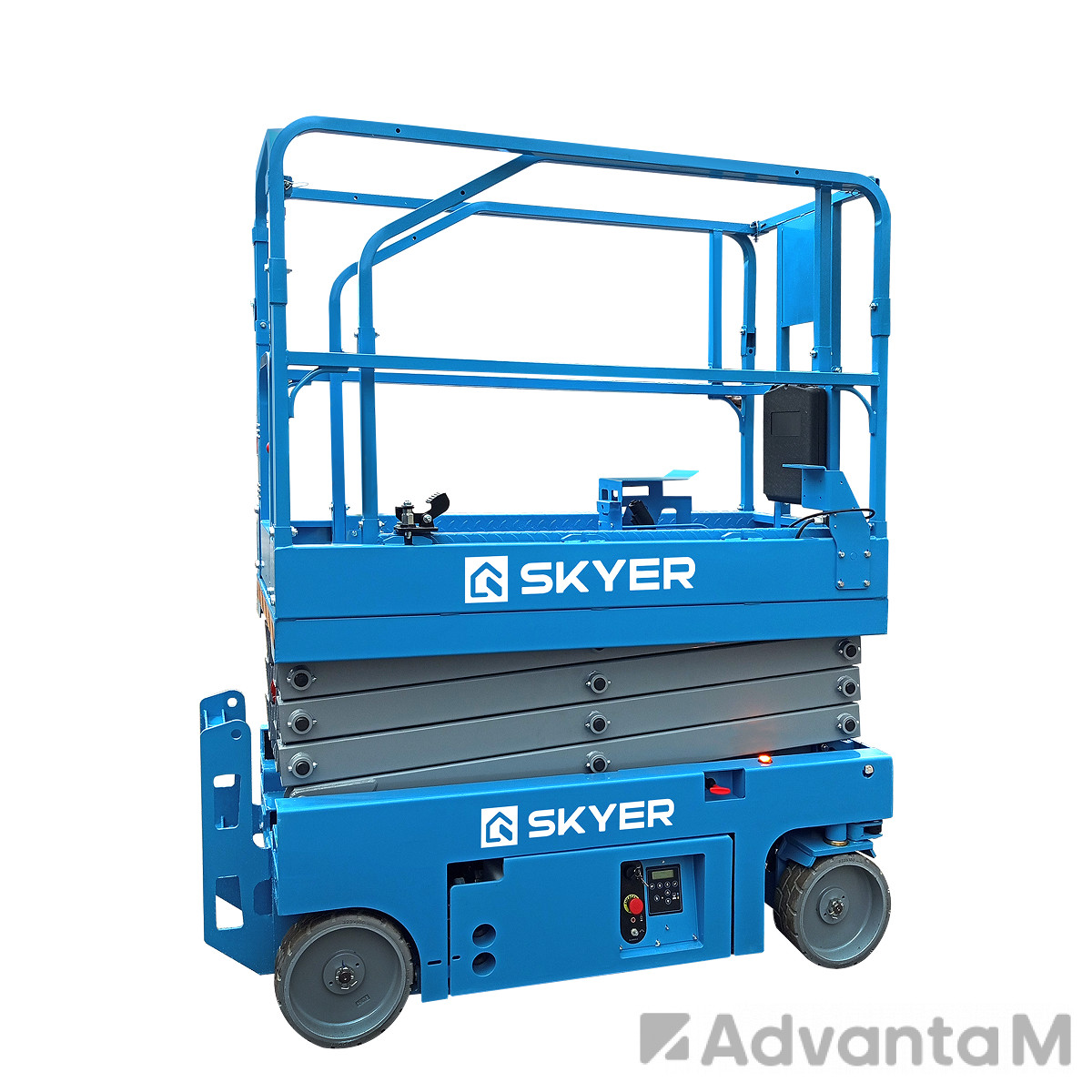 Самоходный ножничный подъемник с выдвижной платформой SKYER PL1432 Li M - 1