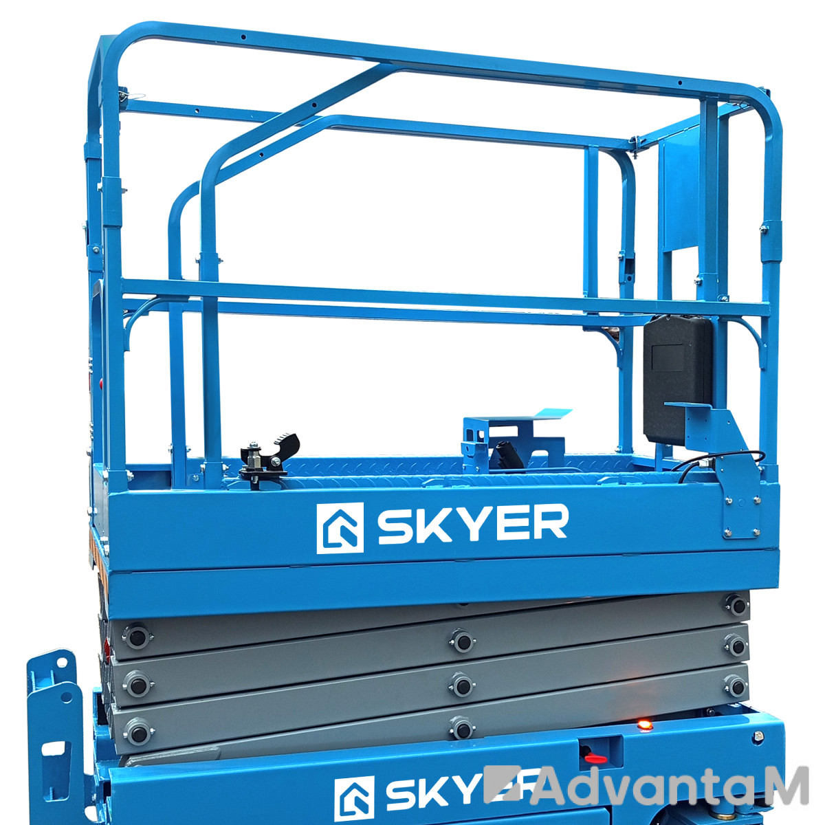 Самоходный ножничный подъемник с выдвижной платформой SKYER PL1432 Li M - 3